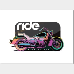 Ride shadow aero cyber Posters and Art